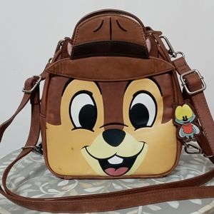 Loungefly Rare Disney Chip and Dale Reversible backpack